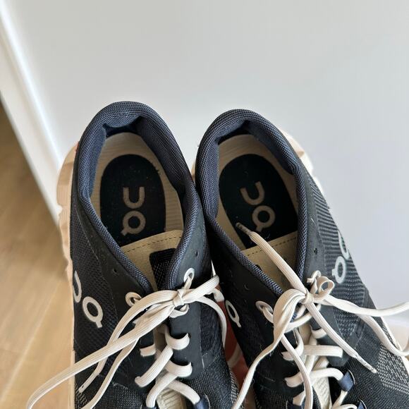 On Cloud X Lace Up Athletic Sneakers Navy 8.5 - Picture 5 of 7